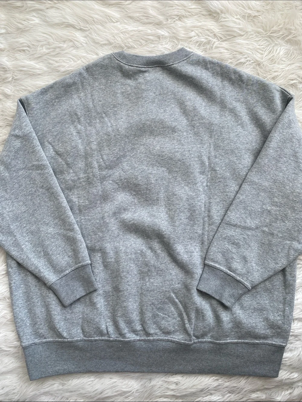 Nike | Oversized Crewneck Sweatshirt with White Swoosh